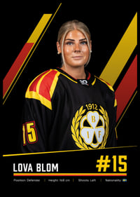 Lova Blom #15 Brynäs IF 2026/2027-6