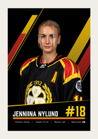 Jenniina Nylund #18 Brynäs IF 2026/2027-3