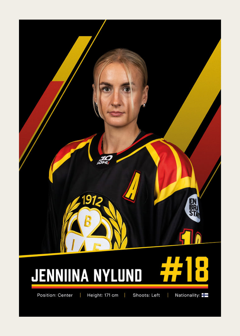 Jenniina Nylund #18 Brynäs IF 2026/2027-12