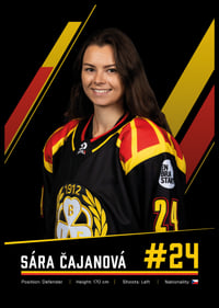 Sára Čajanová #24 Brynäs IF 2026/2027-6
