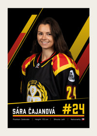 Sára Čajanová #24 Brynäs IF 2026/2027-3