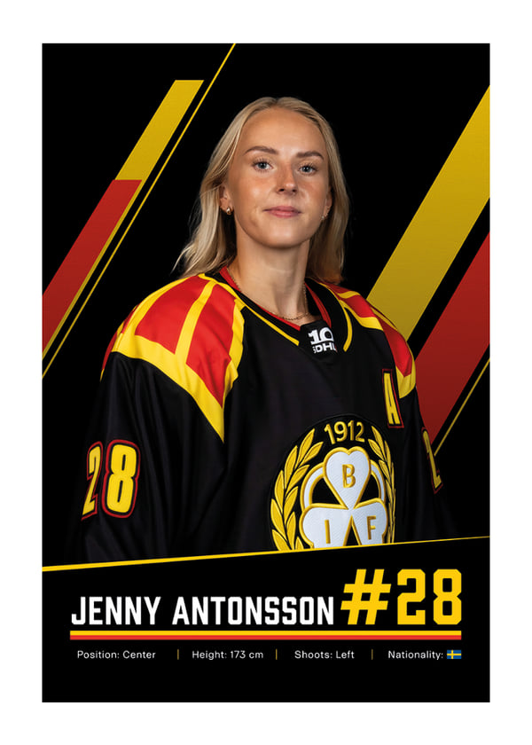 Poster Jenny Antonsson #28 Brynäs IF 2026/2027