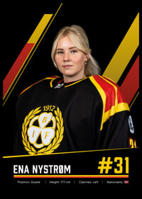 Ena Nystrøm #31 Brynäs IF 2026/2027-6