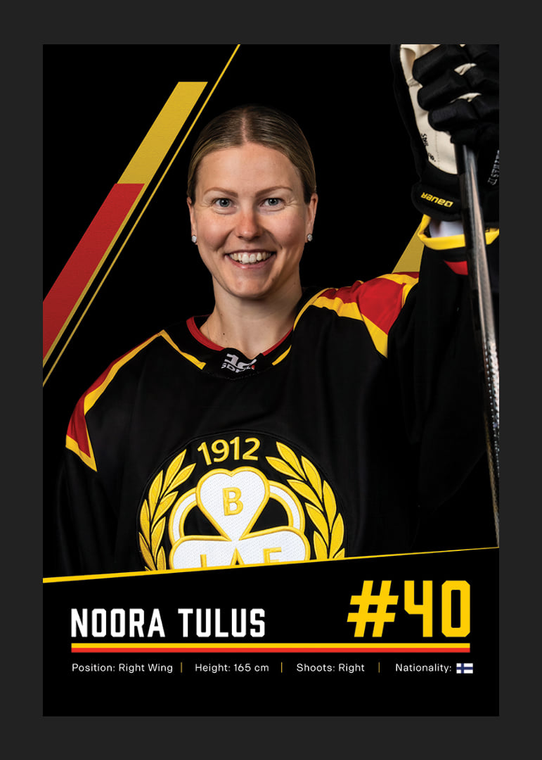 Noora Tulus #40 Brynäs IF 2026/2027-12