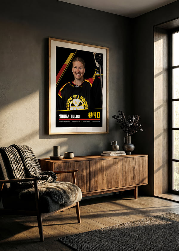 Poster Noora Tulus #40 Brynäs IF 2026/2027 crossfade