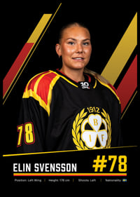 Elin Svensson #78 Brynäs IF 2026/2027-6
