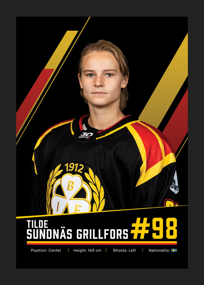 Tilde Sundnäs Grillfors #98 Brynäs IF 2026/2027-12