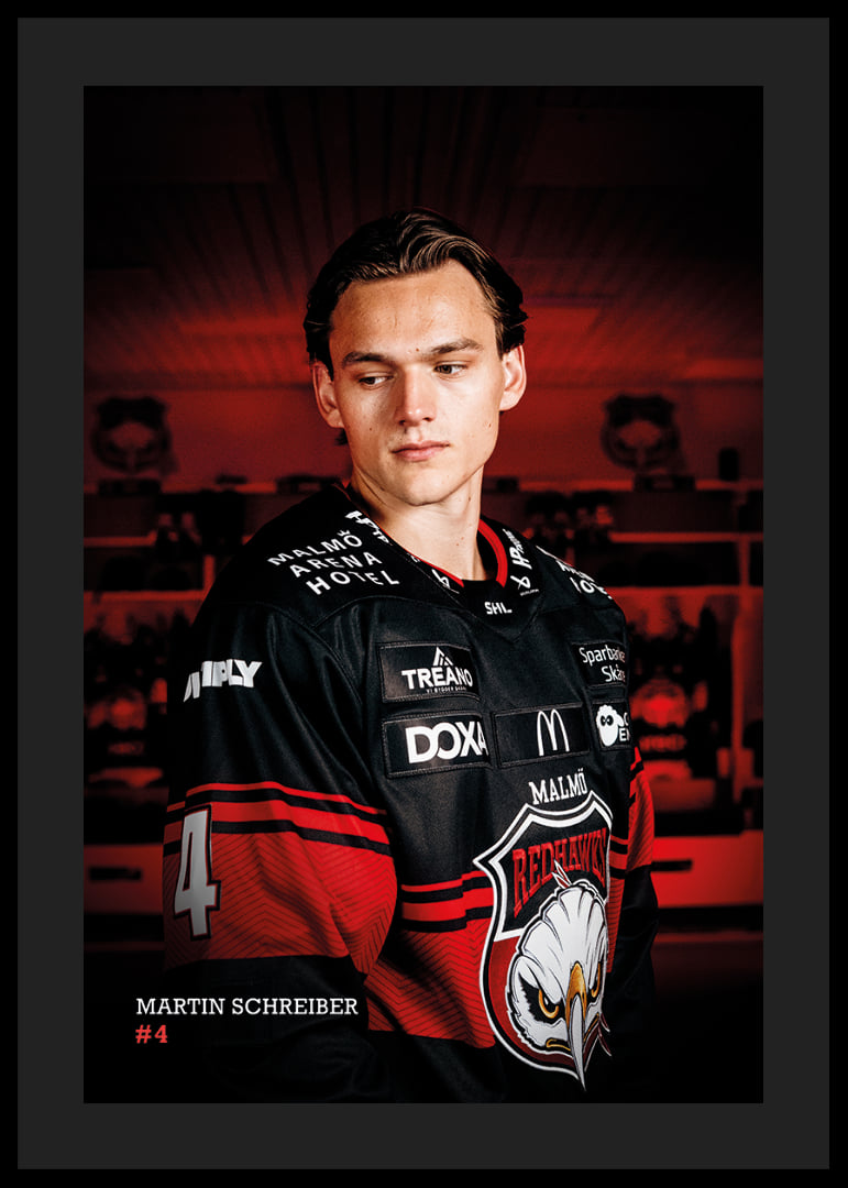 Martin Schreiber #4 Malmö Redhawks 2026/2027-12