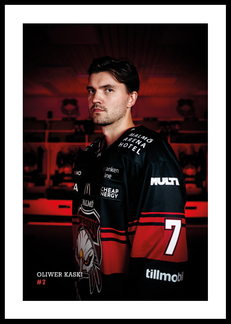 Oliwer Kaski #7 Malmö Redhawks 2026/2027-12