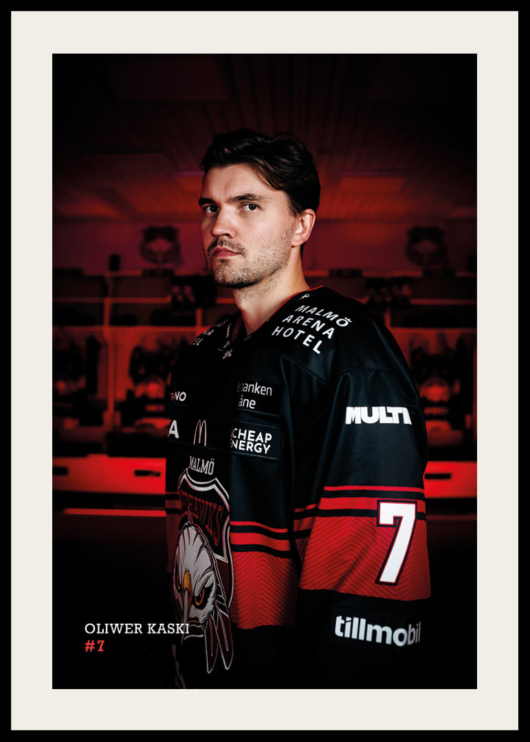 Oliwer Kaski #7 Malmö Redhawks 2026/2027-12