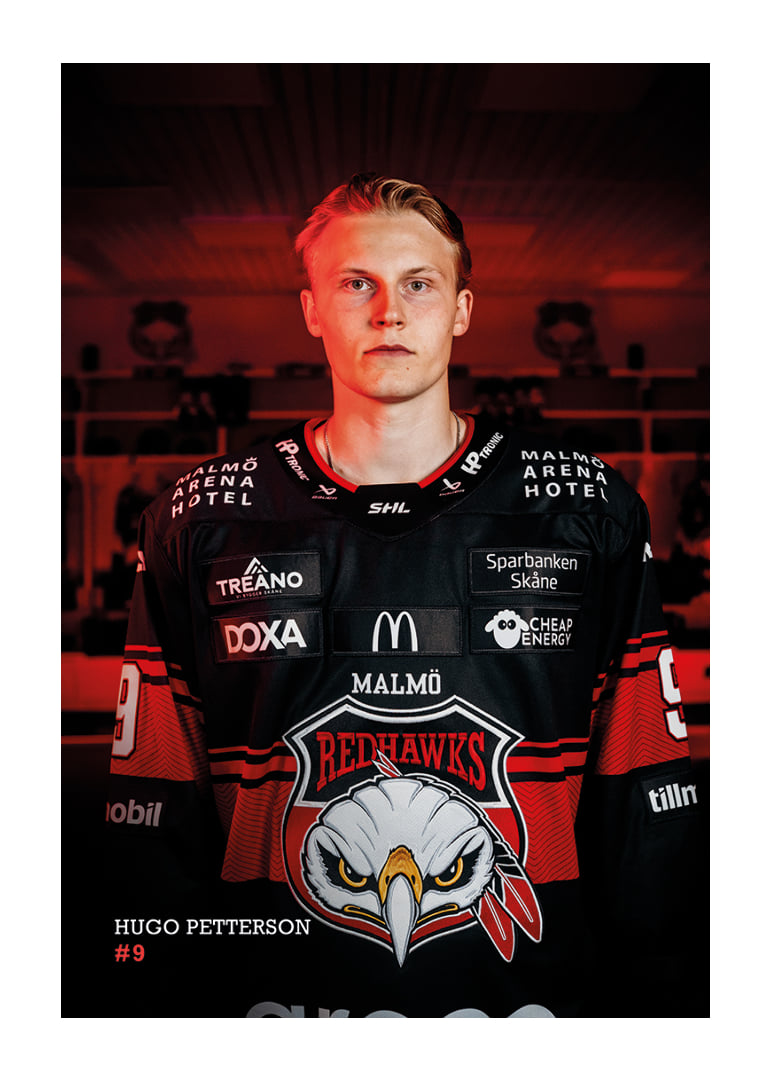 Hugo Pettersson #9 Malmö Redhawks 2026/2027-12