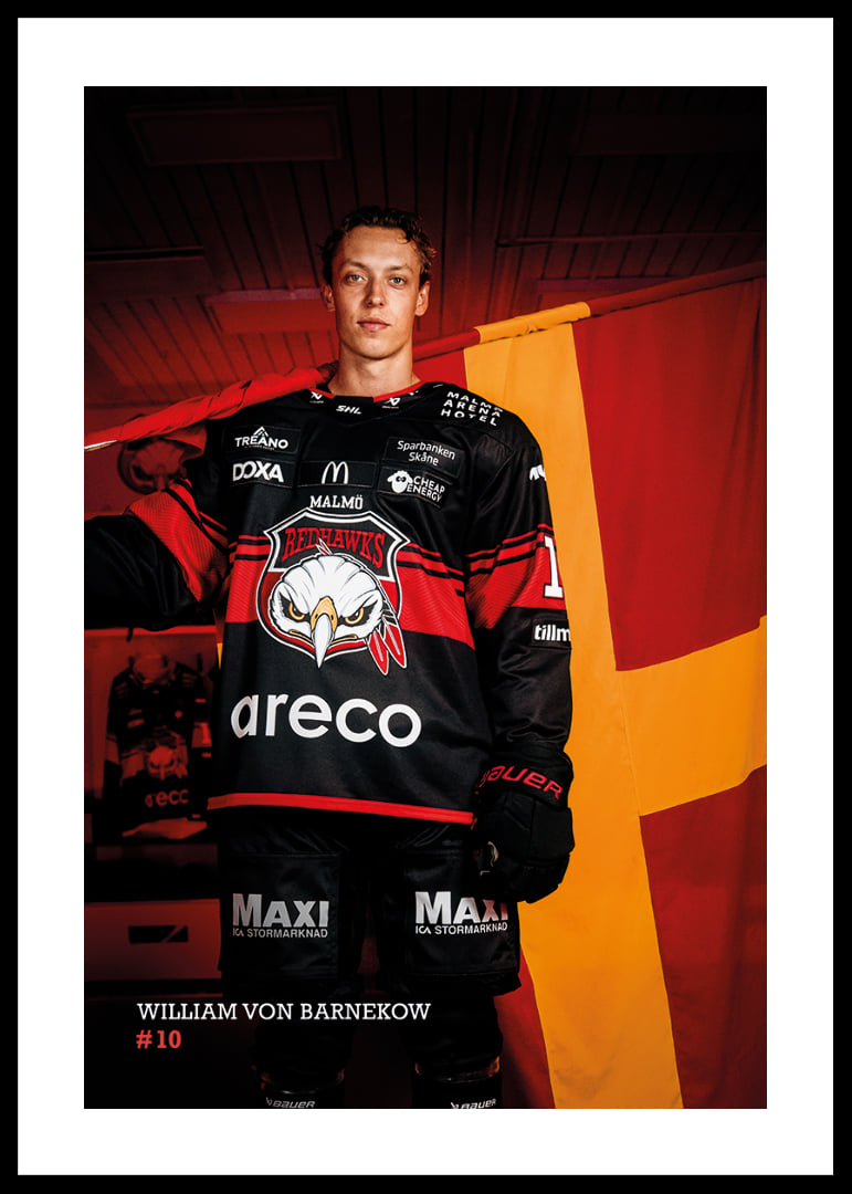 William von Barnekow #10 Malmö Redhawks 2026/2027-12