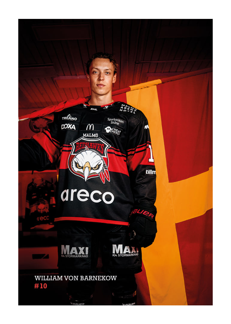 William von Barnekow #10 Malmö Redhawks 2026/2027-12