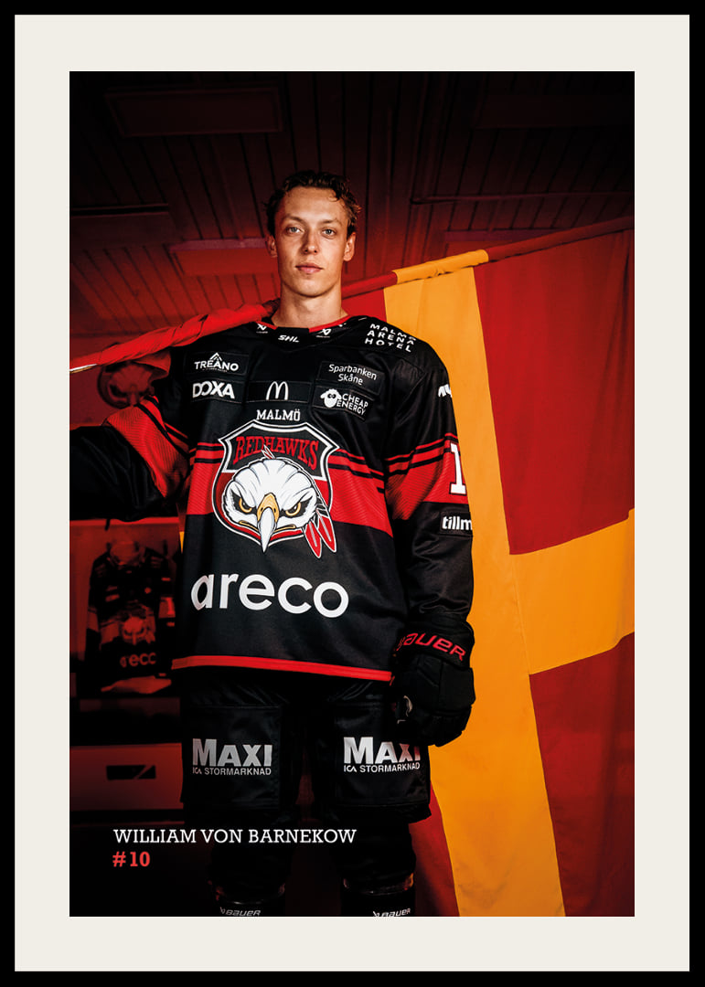 William von Barnekow #10 Malmö Redhawks 2026/2027-12
