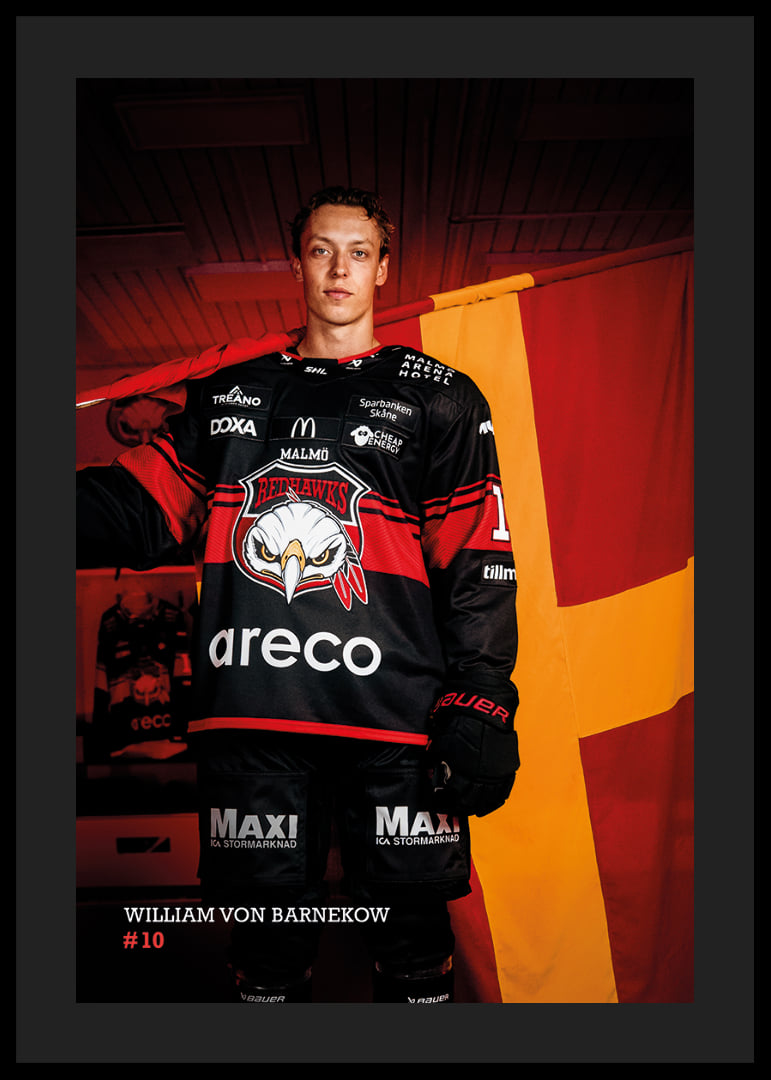 William von Barnekow #10 Malmö Redhawks 2026/2027-12