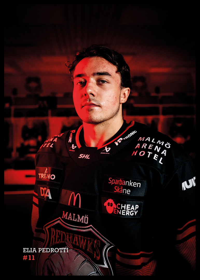Elia Pedrotti #11 Malmö Redhawks 2026/2027-12