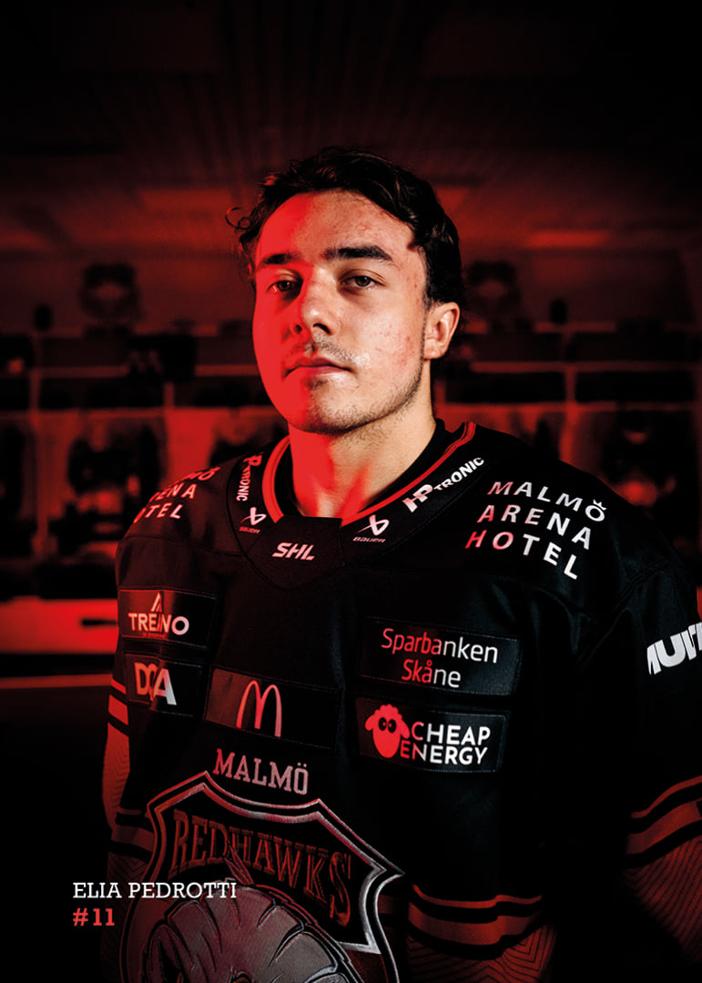Elia Pedrotti #11 Malmö Redhawks 2026/2027-12