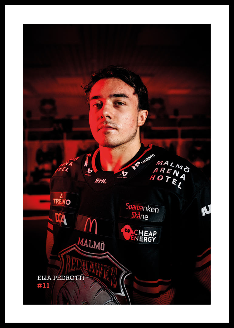 Elia Pedrotti #11 Malmö Redhawks 2026/2027-12