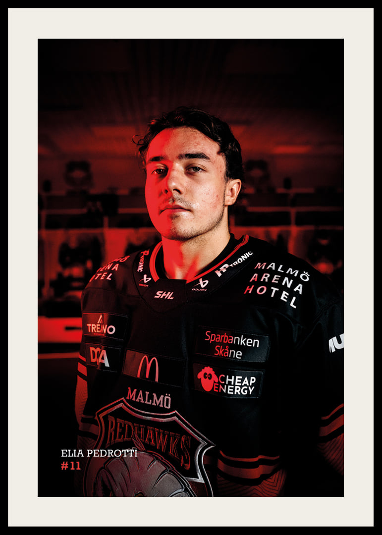 Elia Pedrotti #11 Malmö Redhawks 2026/2027-12