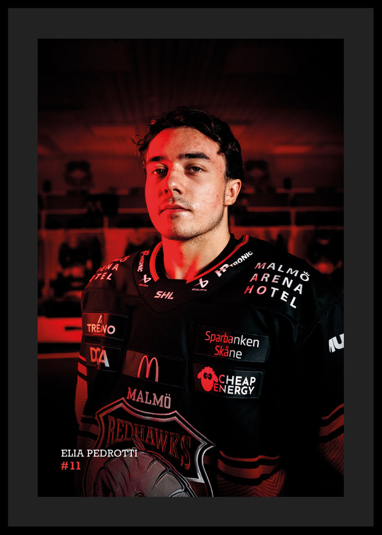 Elia Pedrotti #11 Malmö Redhawks 2026/2027-12