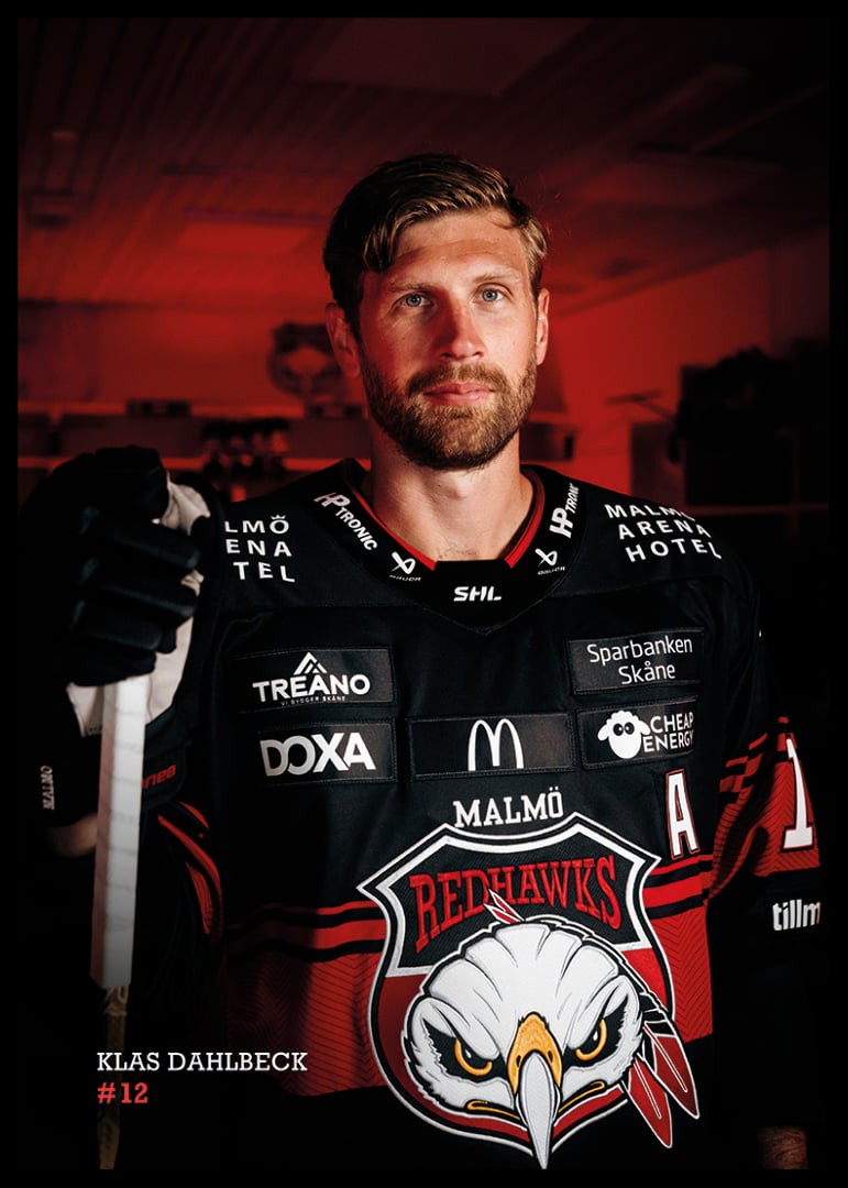 Klas Dahlbeck #12 Malmö Redhawks 2026/2027-12