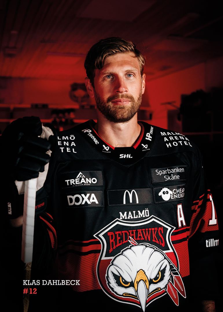 Klas Dahlbeck #12 Malmö Redhawks 2026/2027-12
