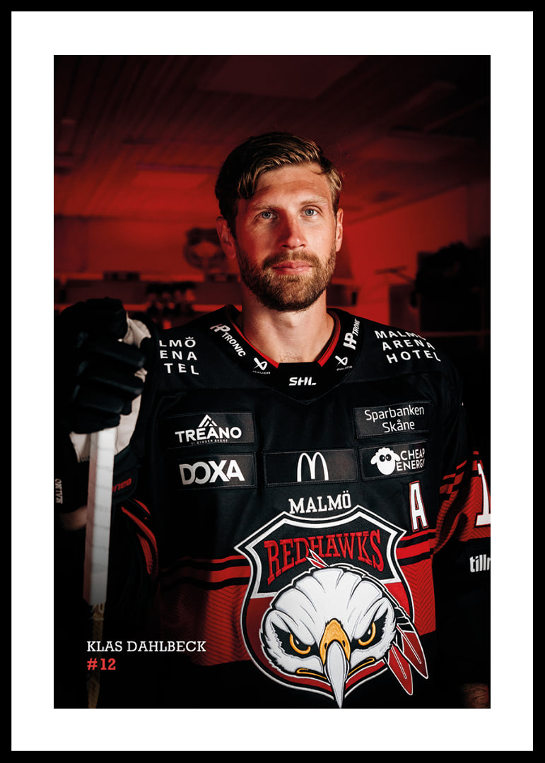 Klas Dahlbeck #12 Malmö Redhawks 2026/2027-12