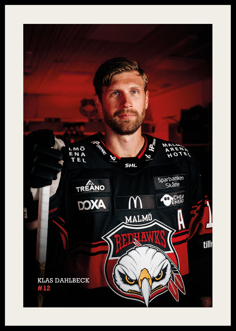 Klas Dahlbeck #12 Malmö Redhawks 2026/2027-12