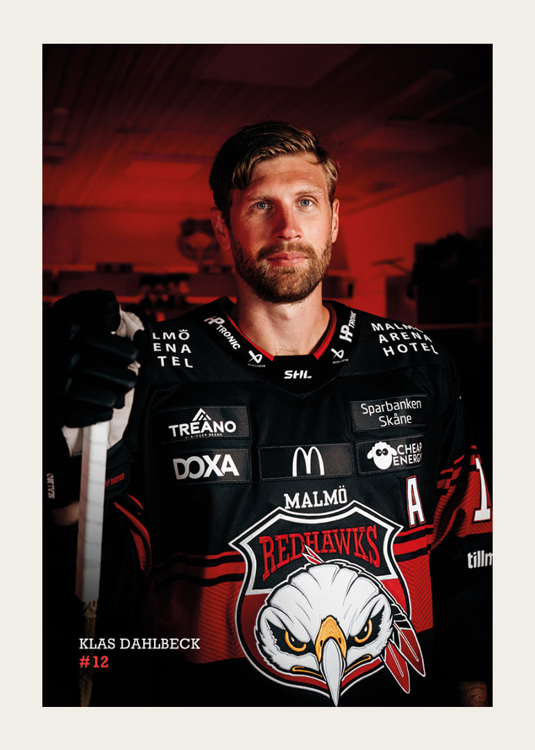 Klas Dahlbeck #12 Malmö Redhawks 2026/2027-12