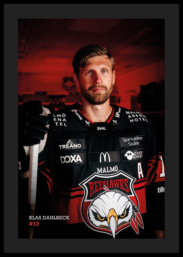 Klas Dahlbeck #12 Malmö Redhawks 2026/2027-12