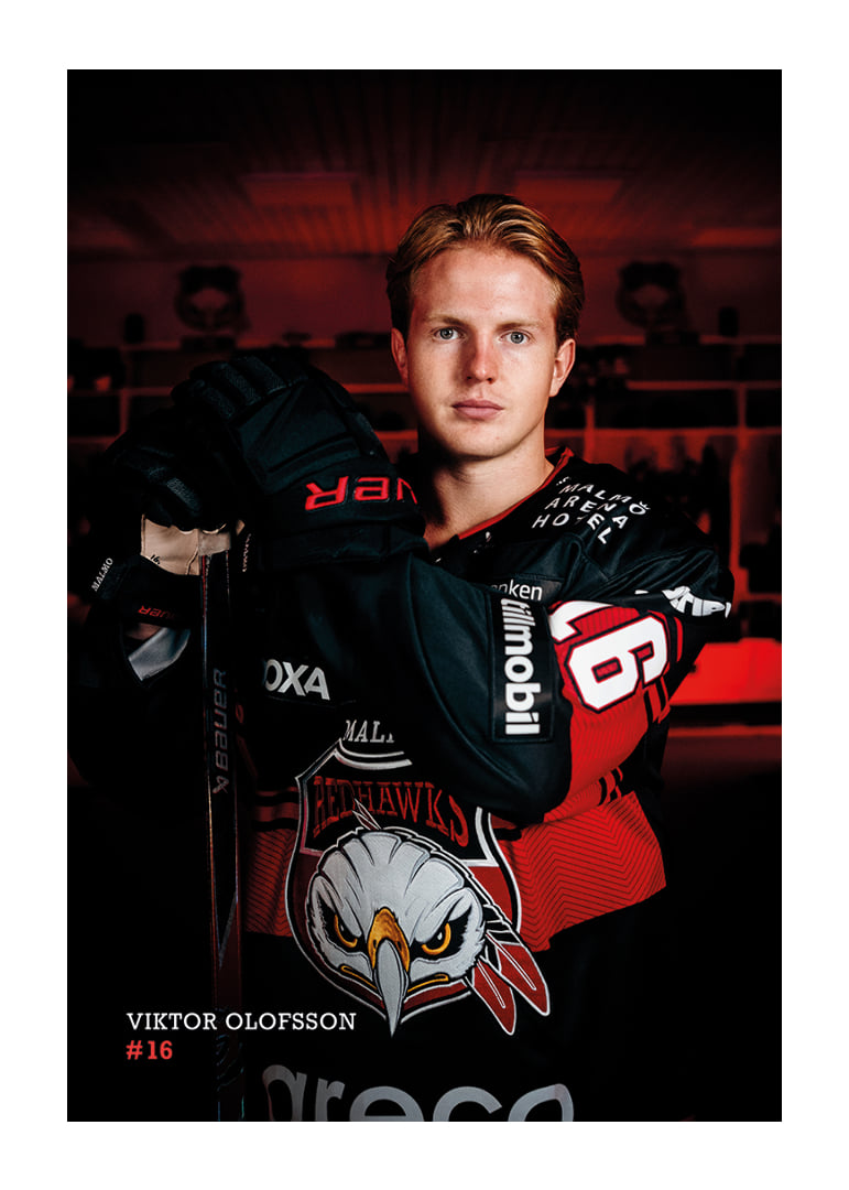 Viktor Olofsson #16 Malmö Redhawks 2026/2027-12