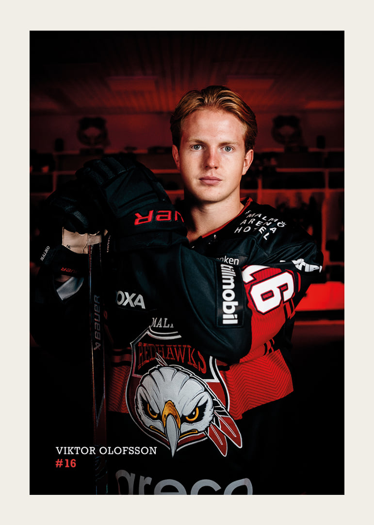 Viktor Olofsson #16 Malmö Redhawks 2026/2027-12
