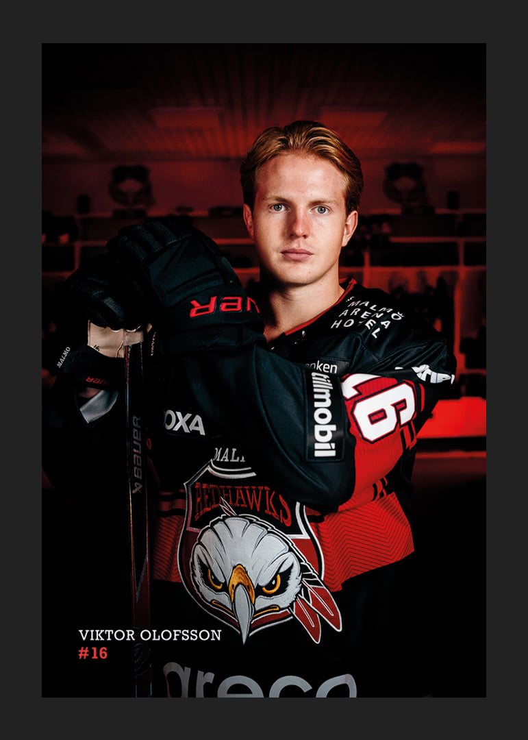 Viktor Olofsson #16 Malmö Redhawks 2026/2027-12