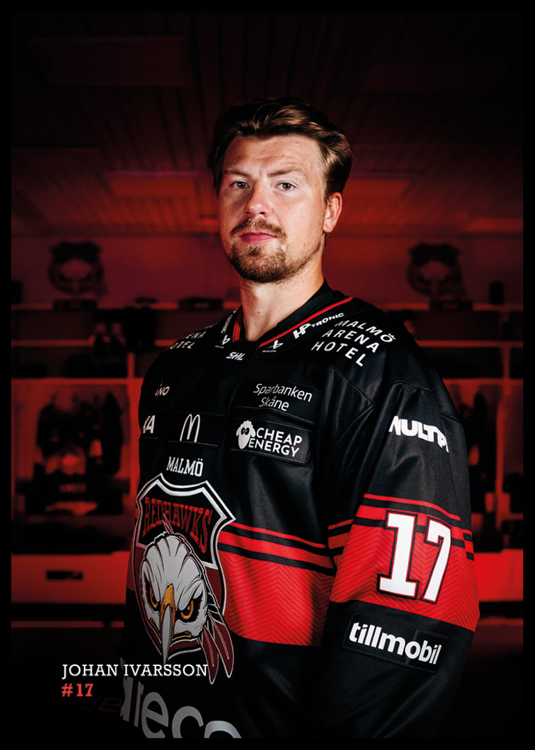 Johan Ivarsson #17 Malmö Redhawks 2026/2027-12