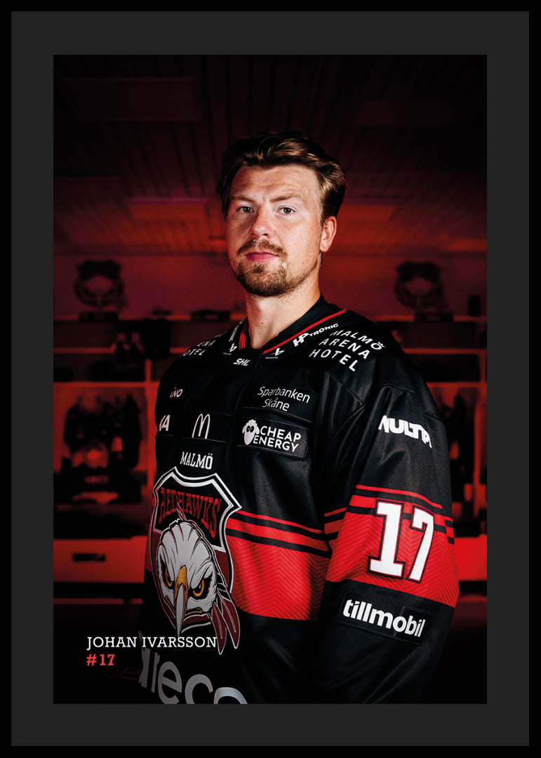 Johan Ivarsson #17 Malmö Redhawks 2026/2027-12