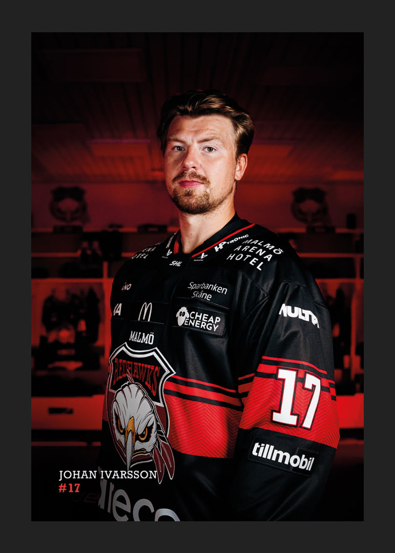 Johan Ivarsson #17 Malmö Redhawks 2026/2027-12