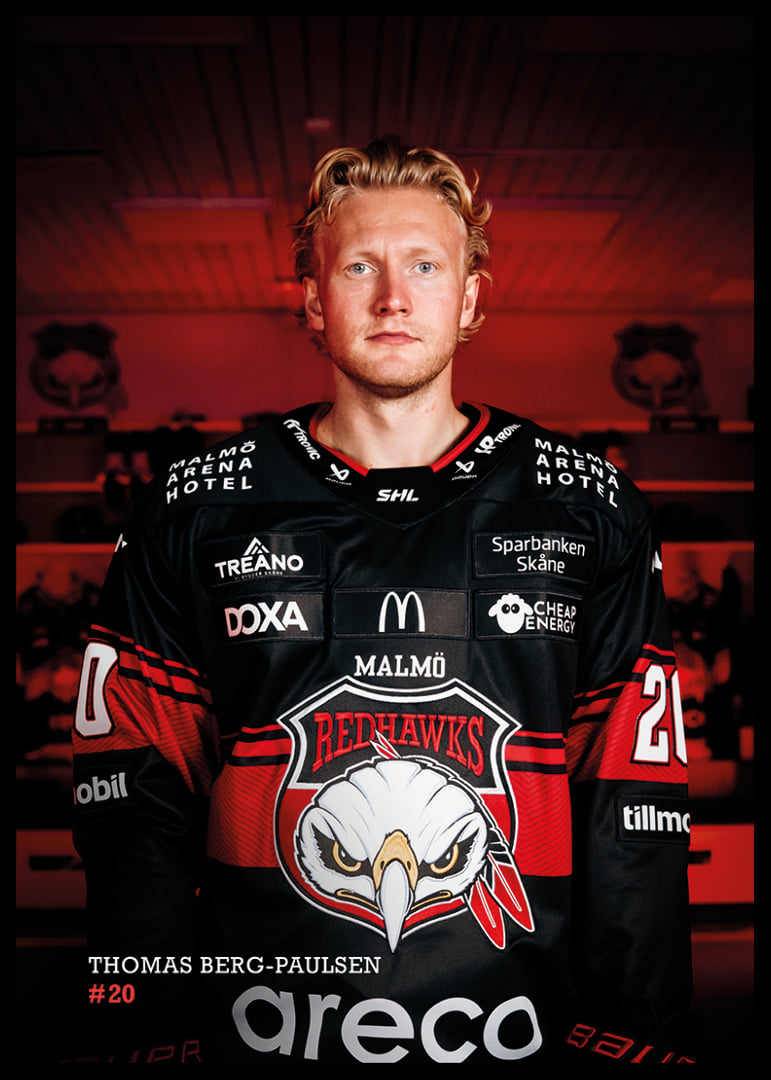 Thomas Berg-Paulsen #20 Malmö Redhawks 2026/2027-12