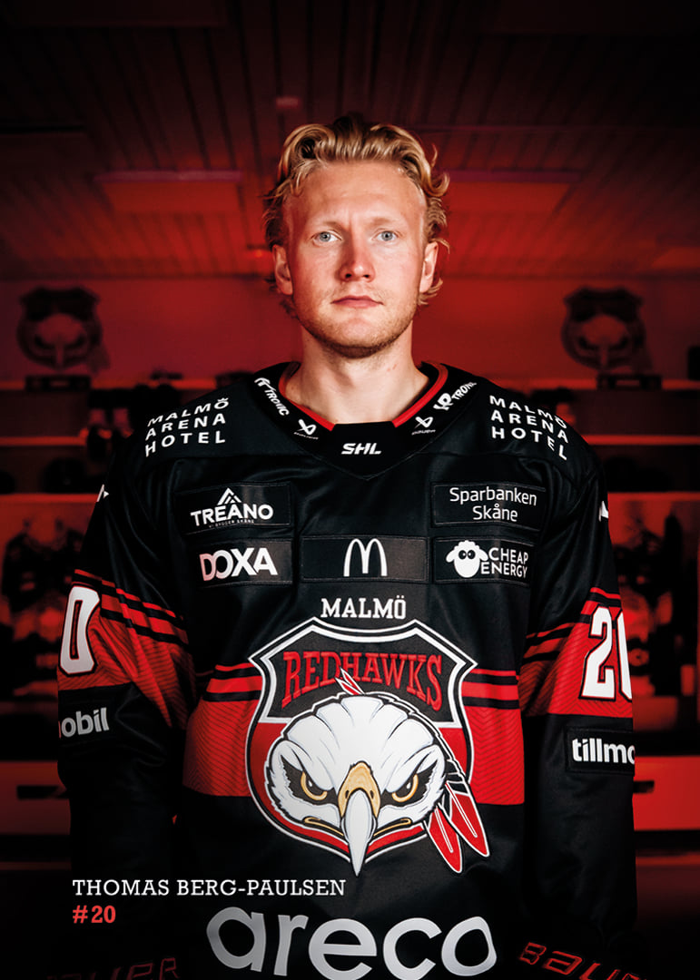 Thomas Berg-Paulsen #20 Malmö Redhawks 2026/2027-12