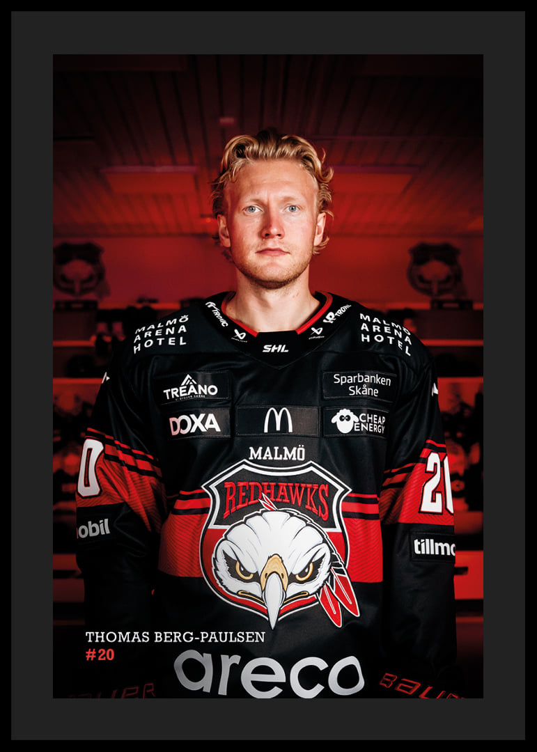 Thomas Berg-Paulsen #20 Malmö Redhawks 2026/2027-12