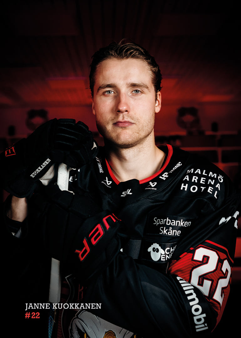 Janne Kuokkanen #22 Malmö Redhawks 2026/2027-12