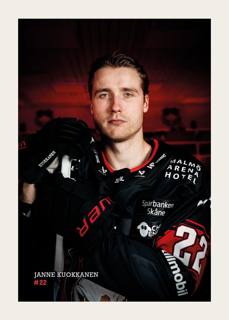 Janne Kuokkanen #22 Malmö Redhawks 2026/2027-12