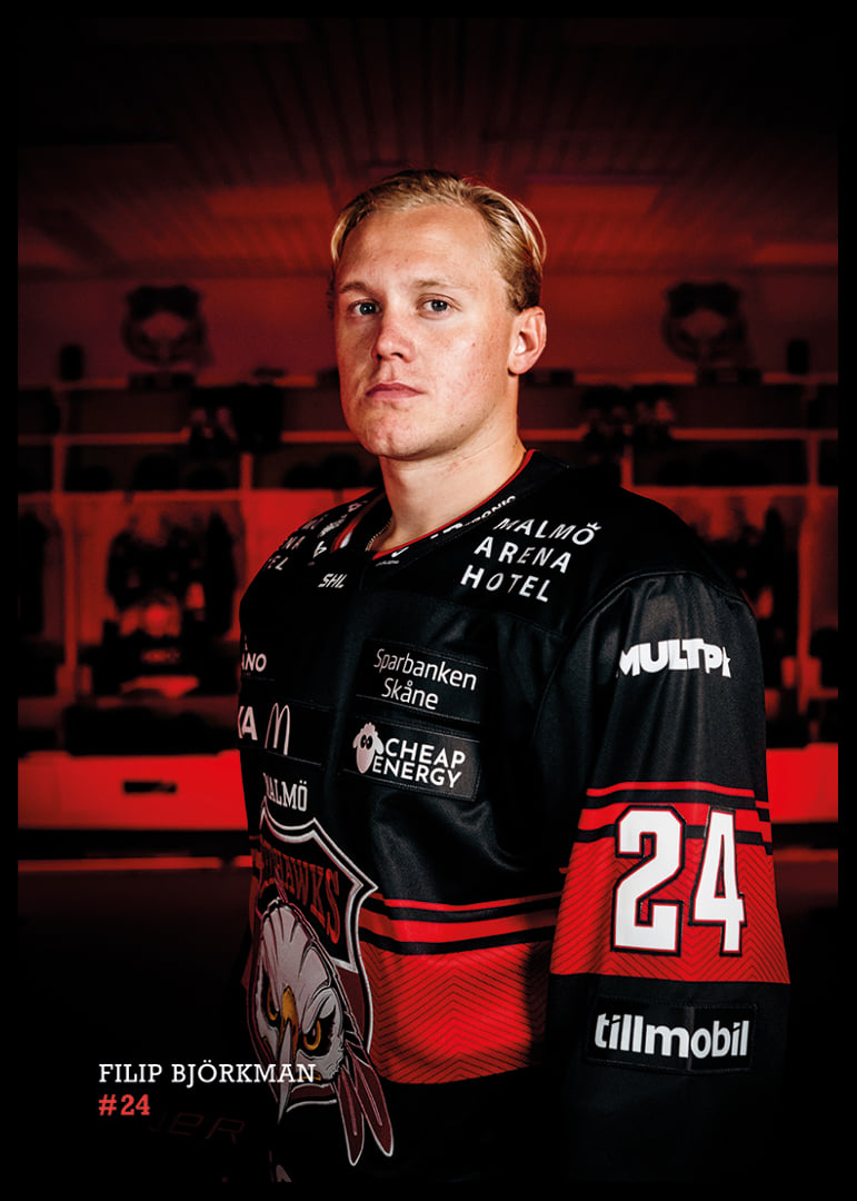 Filip Björkman #24 Malmö Redhawks 2026/2027-12