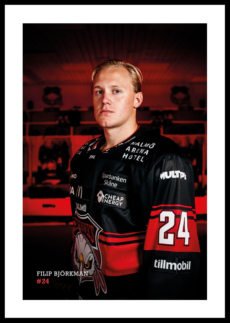 Filip Björkman #24 Malmö Redhawks 2026/2027-12