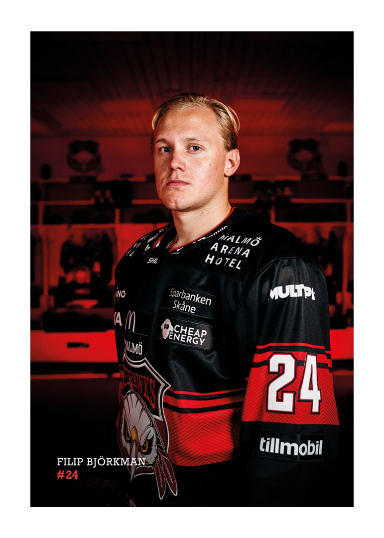 Filip Björkman #24 Malmö Redhawks 2026/2027-12