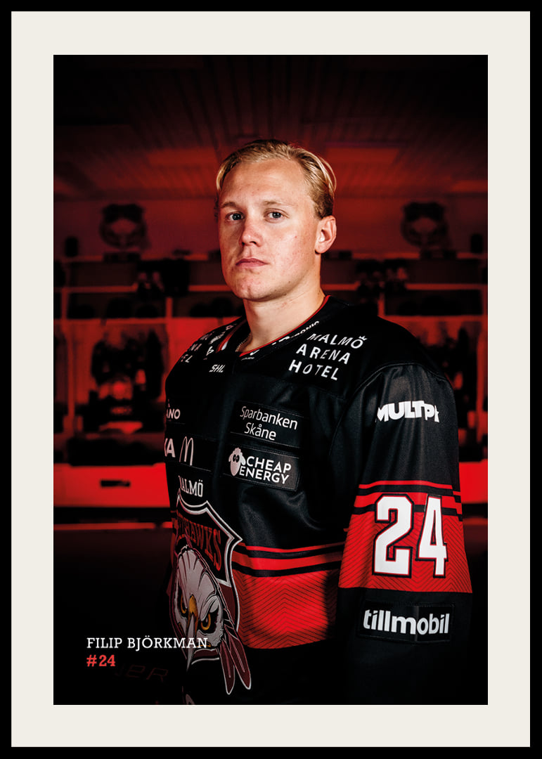 Filip Björkman #24 Malmö Redhawks 2026/2027-12