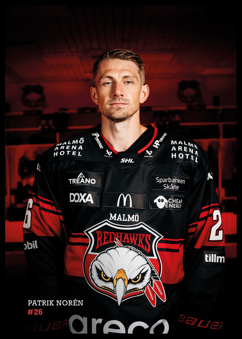 Patrik Norén #26 Malmö Redhawks 2026/2027-12