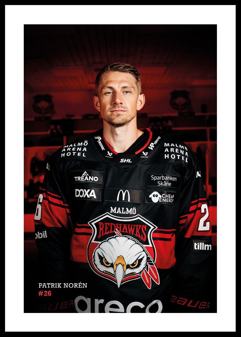 Patrik Norén #26 Malmö Redhawks 2026/2027-12