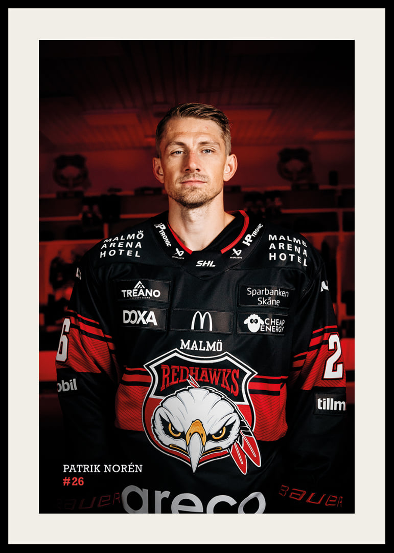 Patrik Norén #26 Malmö Redhawks 2026/2027-12