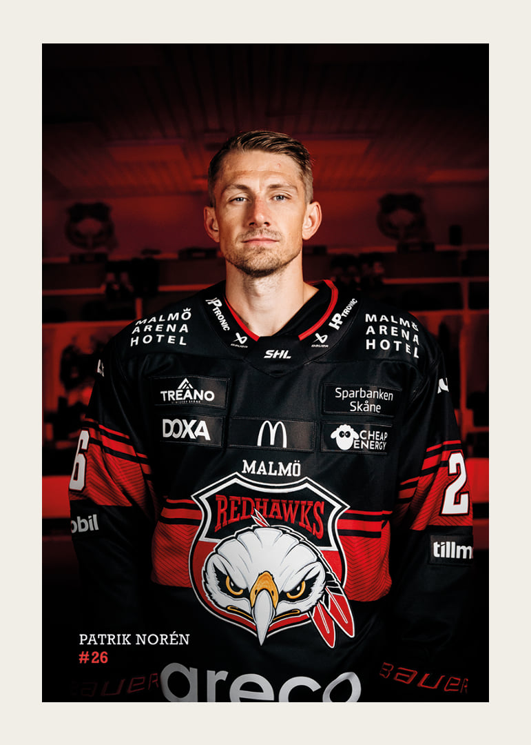 Patrik Norén #26 Malmö Redhawks 2026/2027-12
