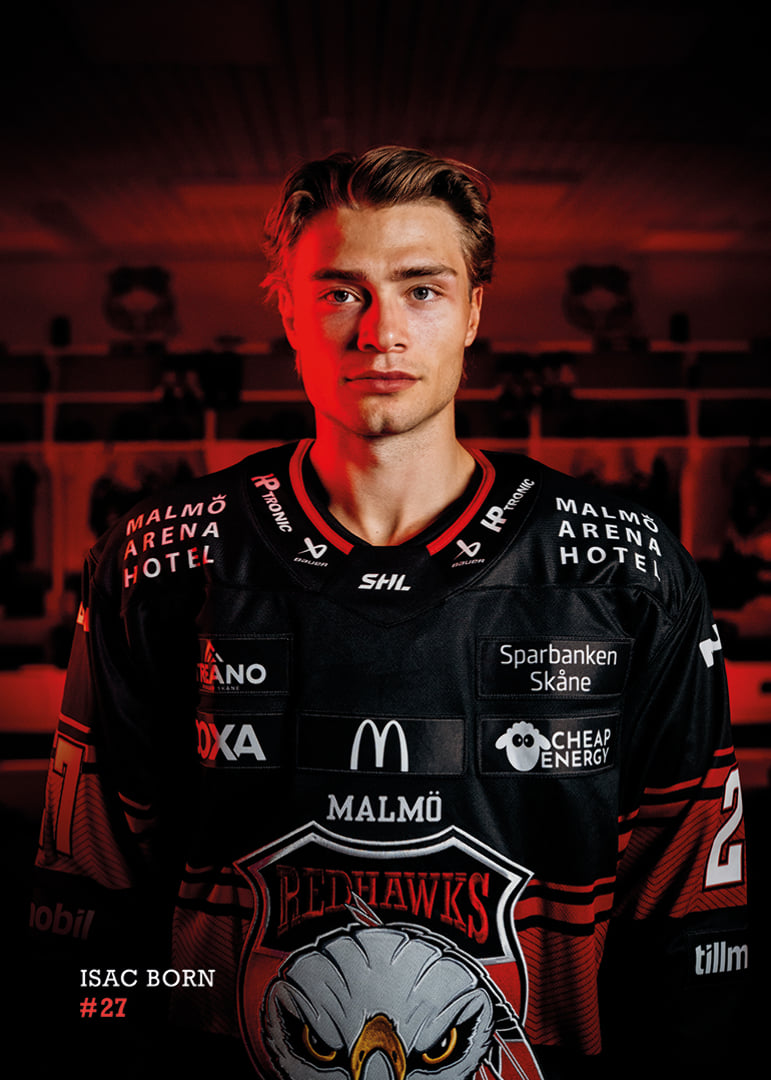 Isac Born #27 Malmö Redhawks 2026/2027-12